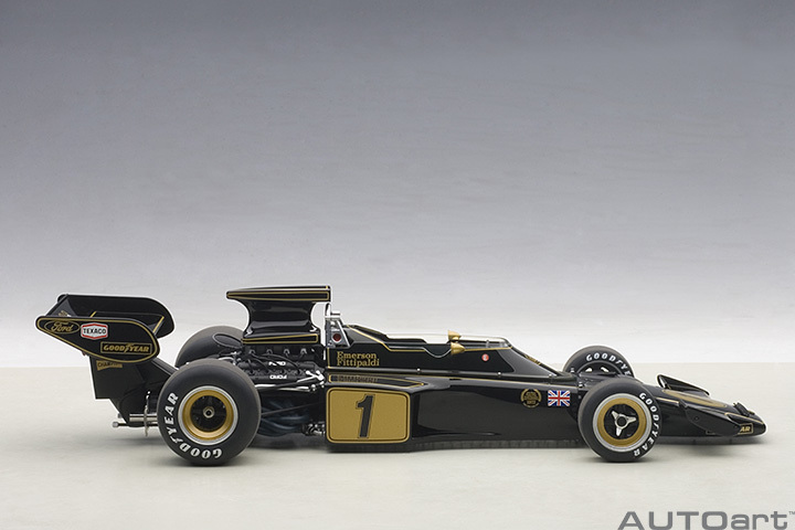 87327 1/18 LOTUS 72E 1973 EMERSON FITTIPALDI #1