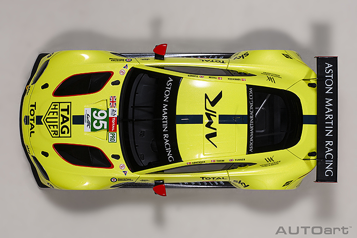 81808 1/18 ASTON MARTIN VANTAGE GTE LE MANS PRO 2018 SORENSEN/THIIM/TURNER #95