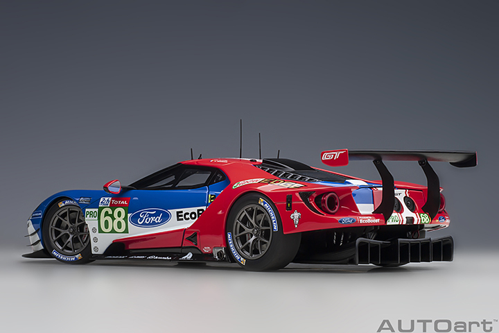 81912 1/18 FORD GT LE MANS 2019 J.HAND/D.MULLER/S.BOURDAIS #68