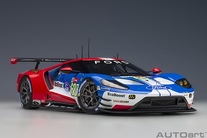 81912 1/18 FORD GT LE MANS 2019 J.HAND/D.MULLER/S.BOURDAIS #68