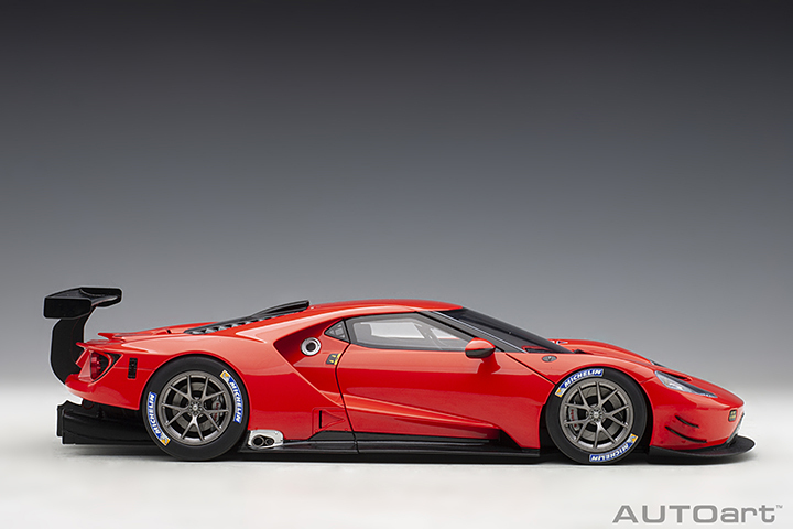 81811 1/18 FORD GT LE MANS PLAIN COLOR VERSION (RUBY RED)