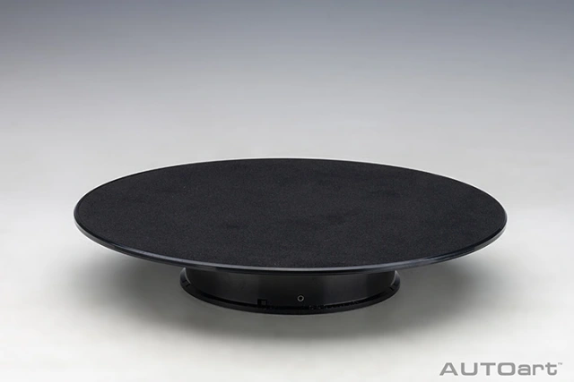 98011 ROTARY DISPLAY STAND (LARGE/DIAMETER 31CM) (BLACK)