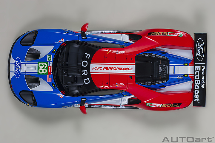 81912 1/18 FORD GT LE MANS 2019 J.HAND/D.MULLER/S.BOURDAIS #68