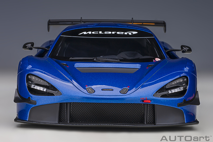 81970 1/18 McLAREN 720S GT3 (AZURE BLUE) - SEALED BODY