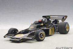 87328  1/18 LOTUS 72E 1973 EMERSON FITTIPALDI #1 (WITH DRIVER FIGURINE IN COCKPIT)