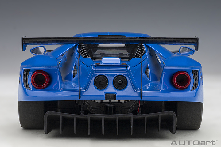 81812 1/18 FORD GT LE MANS PLAIN COLOR VERSION (LIGHTNING BLUE)