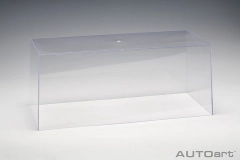 90001 1/18 CLEAR COVER & PLASTIC BASE PLATE SET --- INDIVIDUAL PACKED