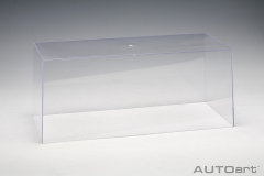90001 1/18 CLEAR COVER & PLASTIC BASE PLATE SET --- INDIVIDUAL PACKED