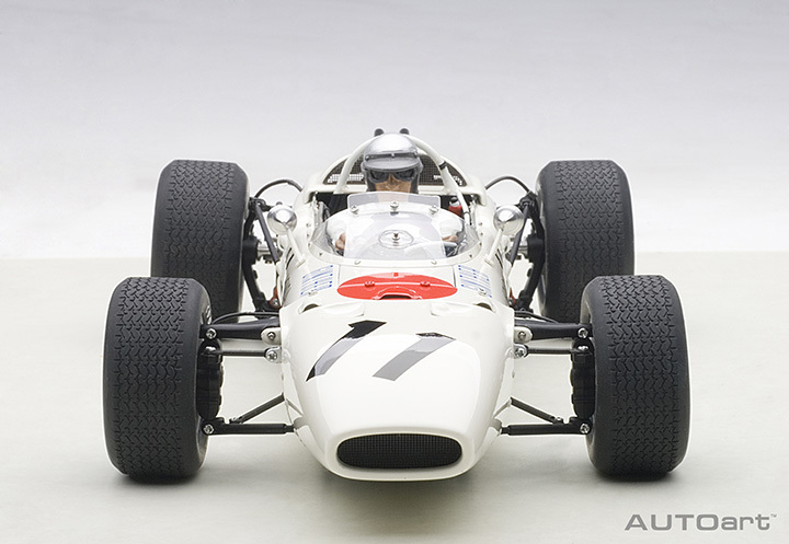 86599 1/18 HONDA RA272 F1 GRAND PRIX MEXICO 1965 RICHIE GINTHER #11 (WITH DRIVER FIGURE FIT)