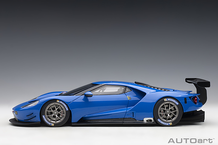 81812 1/18 FORD GT LE MANS PLAIN COLOR VERSION (LIGHTNING BLUE)