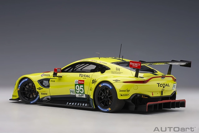 2018 Aston Martin Vantage GTE #95 Sorensen - Thiim - Turner Le Mans PRO 1 18 Model Car By Autoart