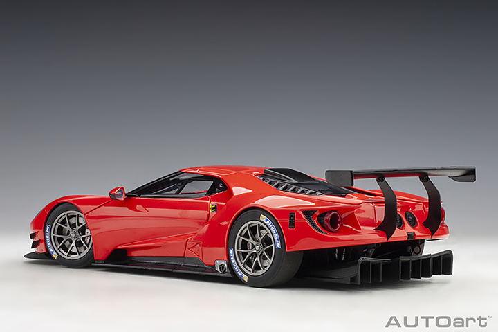 81811 1/18 FORD GT LE MANS PLAIN COLOR VERSION (RUBY RED)