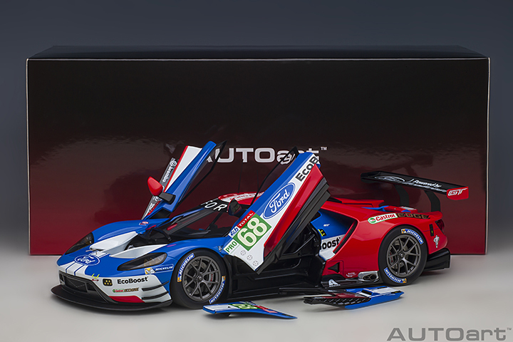 81912 1/18 FORD GT LE MANS 2019 J.HAND/D.MULLER/S.BOURDAIS #68