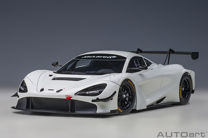 81940 1/18 McLAREN 720S GT3 (GLOSS WHITE) - SEALED BODY