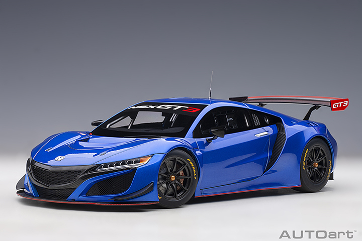 81896 1/18 HONDA NSX GT3 2018 (HYPER BLUE)