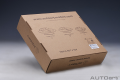 98016 ROTARY DISPLAY STAND (MEDIUM DIAMETER 25.5CM) (MIRROR SURFACE)