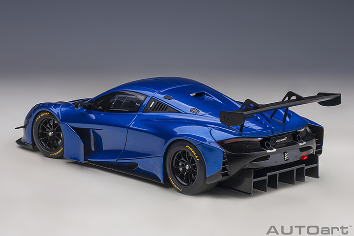 81970 1/18 McLAREN 720S GT3 (AZURE BLUE) - SEALED BODY