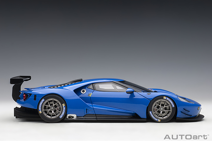 81812 1/18 FORD GT LE MANS PLAIN COLOR VERSION (LIGHTNING BLUE)