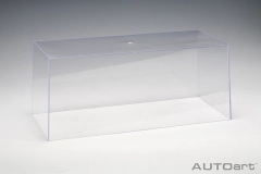 90001 1/18 CLEAR COVER & PLASTIC BASE PLATE SET --- INDIVIDUAL PACKED