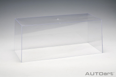 90001 1/18 CLEAR COVER & PLASTIC BASE PLATE SET --- INDIVIDUAL PACKED