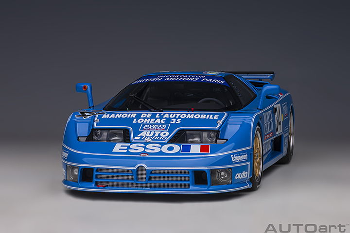 89417 1/18 BUGATTI EB110 LM LE MANS 24HR 1994 #34