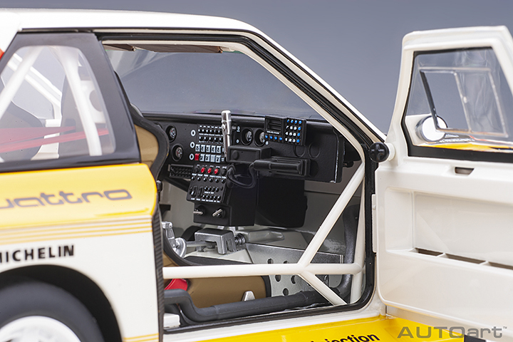 88503 1/18 AUDI QUATTRO S1 RALLY SAN REMO 1985 WINNER W. RöHRL/C. GEISTDöRFER #5