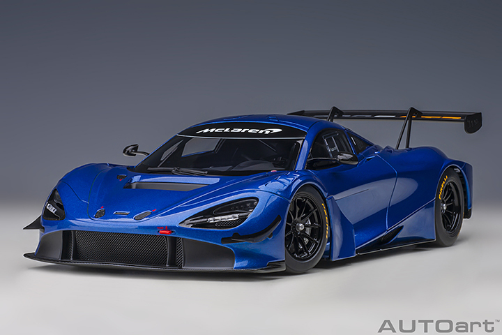 81970 1/18 McLAREN 720S GT3 (AZURE BLUE) - SEALED BODY