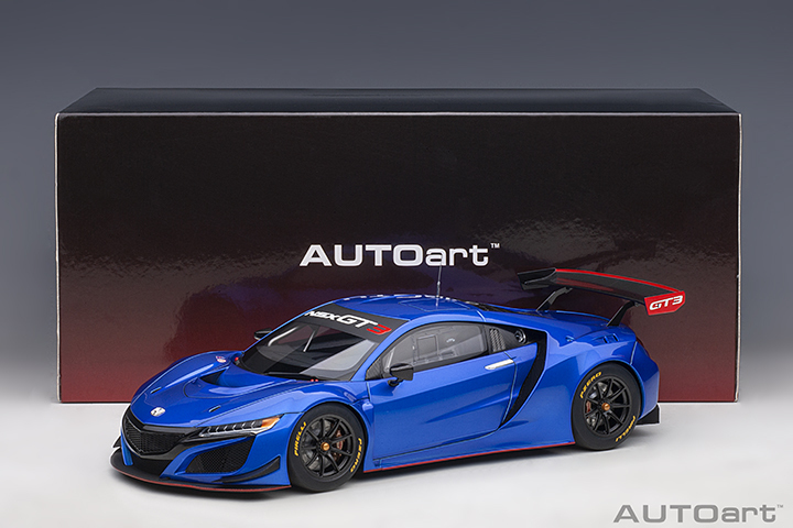 81896 1/18 HONDA NSX GT3 2018 (HYPER BLUE)