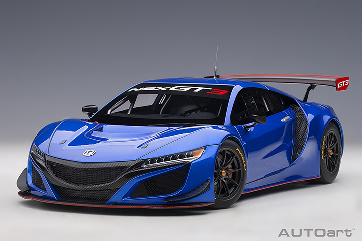 81896 1/18 HONDA NSX GT3 2018 (HYPER BLUE)