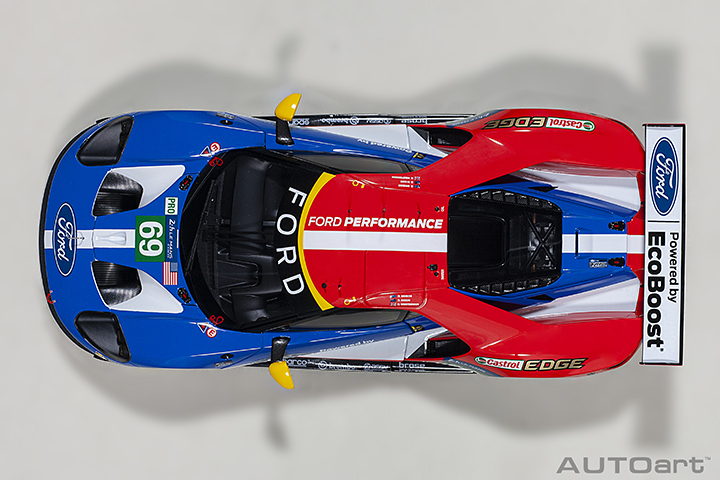 81612 1/18 FORD GT LE MANS 2016 R.BRISOE/S.DIXON/R.WESTBROOK #69