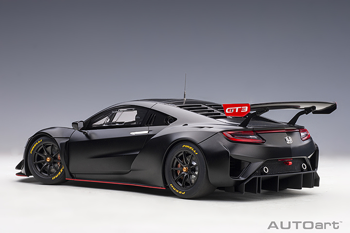 81899 1/18 HONDA NSX GT3 2018 (MATT BLACK)