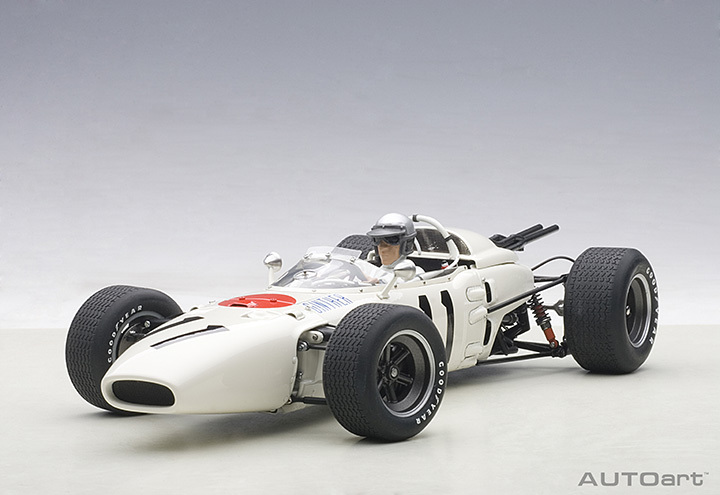 86599 1/18 HONDA RA272 F1 GRAND PRIX MEXICO 1965 RICHIE GINTHER #11 (WITH DRIVER FIGURE FIT)