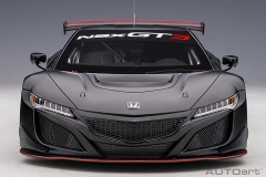 81899 1/18 HONDA NSX GT3 2018 (MATT BLACK)