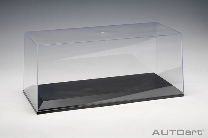 90001 1/18 CLEAR COVER & PLASTIC BASE PLATE SET --- INDIVIDUAL PACKED