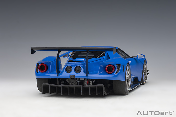 81812 1/18 FORD GT LE MANS PLAIN COLOR VERSION (LIGHTNING BLUE)