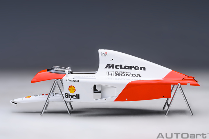 89151 1/18 McLAREN HONDA MP4/6 JAPANESE GP 1991 G.BERGER #2 (WITH McLAREN LOGO)