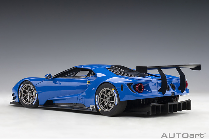 81812 1/18 FORD GT LE MANS PLAIN COLOR VERSION (LIGHTNING BLUE)