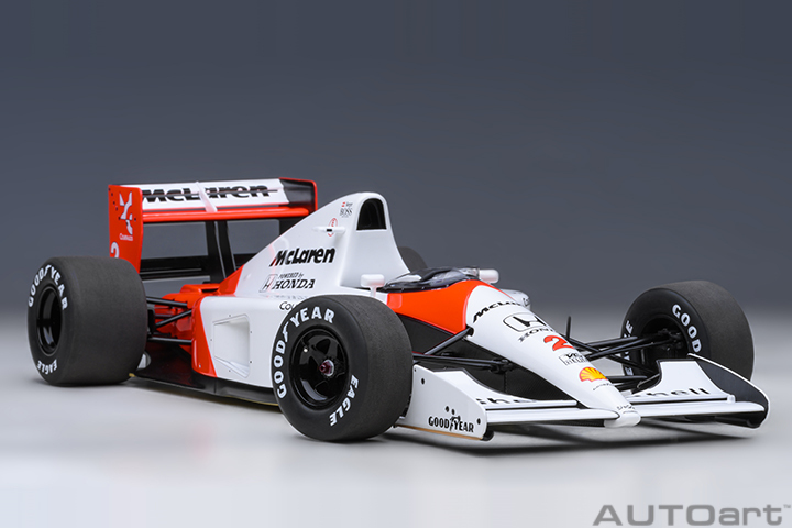 89151 1/18 McLAREN HONDA MP4/6 JAPANESE GP 1991 G.BERGER #2 (WITH McLAREN LOGO)