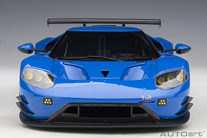 81812 1/18 FORD GT LE MANS PLAIN COLOR VERSION (LIGHTNING BLUE)