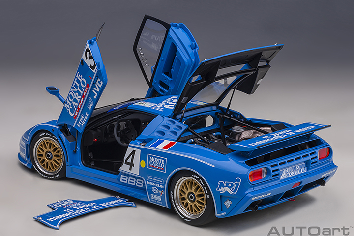 89417 1/18 BUGATTI EB110 LM LE MANS 24HR 1994 #34