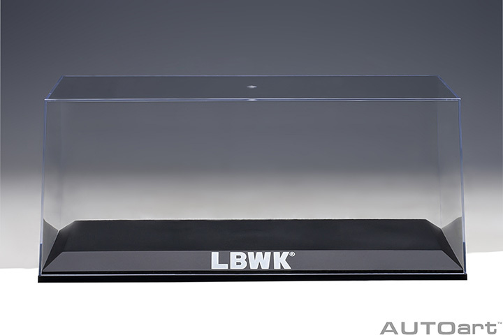 90047 1/18 CLEAR COVER & BASE PLATE SET (LBWK)（不包含汽车模型）