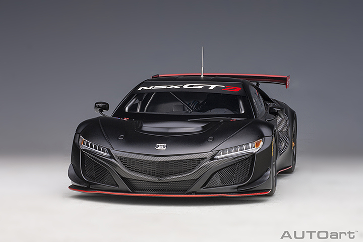 81899 1/18 HONDA NSX GT3 2018 (MATT BLACK)