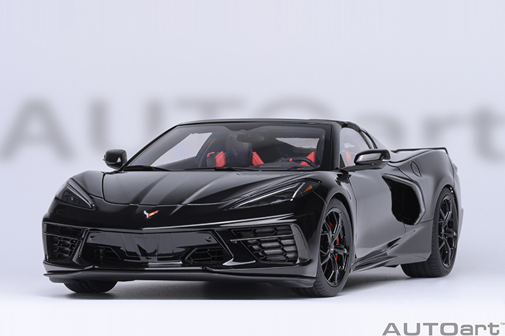 71280 1/18 CHEVROLET CORVETTE C8 STINGRAY Z51 (BLACK)