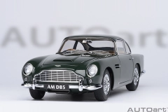70286 1/18 ASTON MARTIN DB5 (BRITISH RACING GREEN)