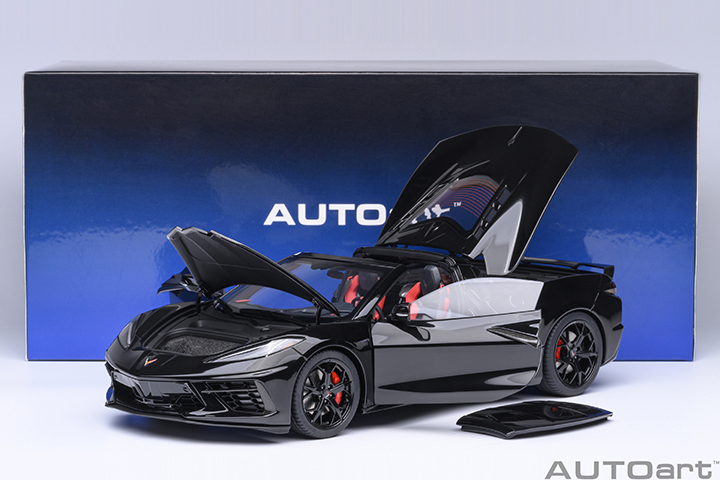 71280 1/18 CHEVROLET CORVETTE C8 STINGRAY Z51 (BLACK)