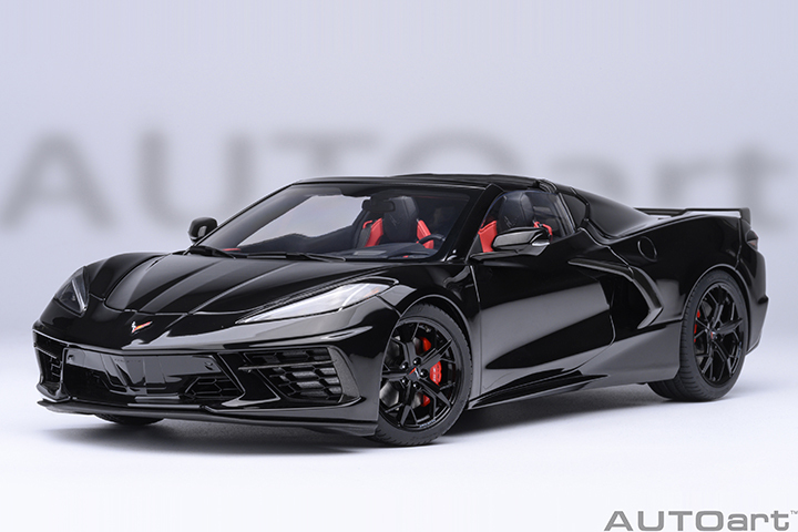 71280 1/18 CHEVROLET CORVETTE C8 STINGRAY Z51 (BLACK)