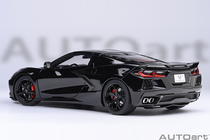 71280 1/18 CHEVROLET CORVETTE C8 STINGRAY Z51 (BLACK)