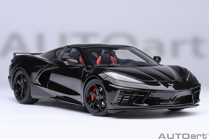 71280 1/18 CHEVROLET CORVETTE C8 STINGRAY Z51 (BLACK)