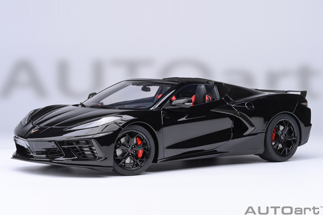 71280 1/18 CHEVROLET CORVETTE C8 STINGRAY Z51 (BLACK)
