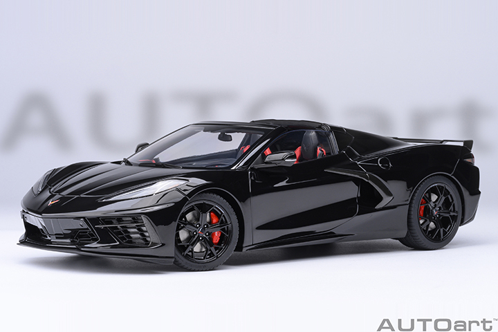 71280 1/18 CHEVROLET CORVETTE C8 STINGRAY Z51 (BLACK)